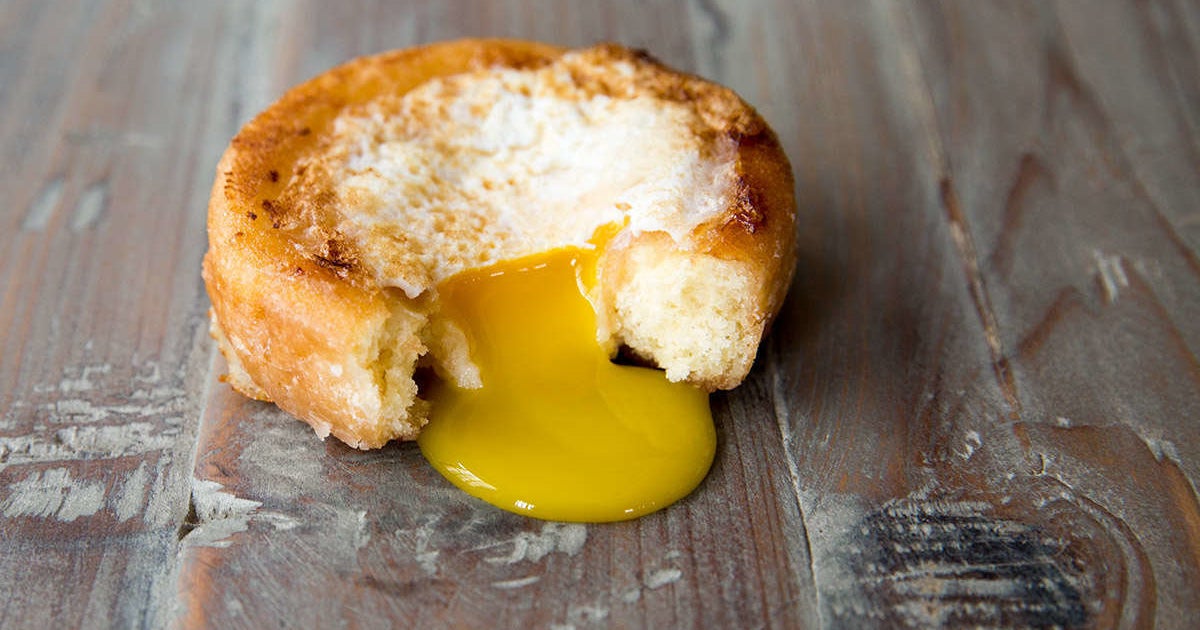 EggInADonut Gives A Whole New Meaning To Breakfast Of Champions HuffPost Food & Drink