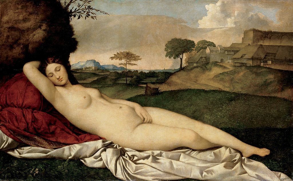 Giorgione, "Sleeping Venus," ca. 1508