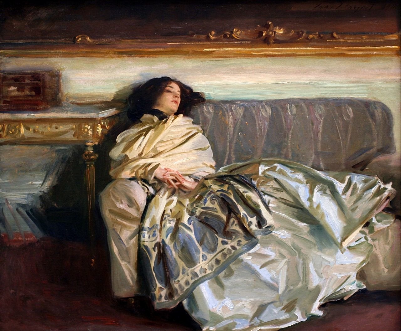 John Singer Sargent, "Repose (Nonchaloire)," 1911