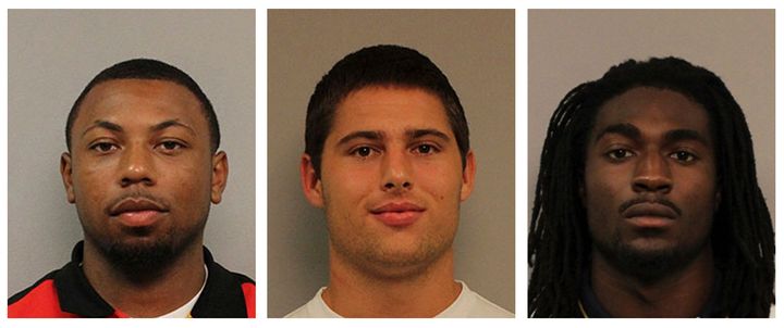 Three former Vanderbilt University football players have faced trial for a sexual assault of an unconscious girl on campus. 