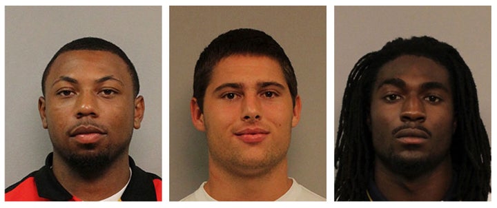 Three former Vanderbilt University football players have faced trial for a sexual assault of an unconscious girl on campus.
