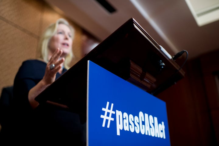 Sen. Kirsten Gillibrand (D-N.Y.) has pushed legislation to reform how colleges handle sexual assault on campus.