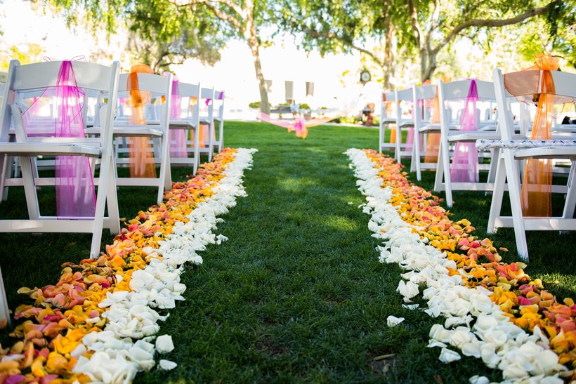 Flowers by Lux Wedding Florists <br>Decorations by Brooms and Weddings
