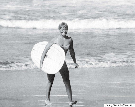 Linda Benson began surfing in 1955 at the age of 11. She was the runner-up of the 1964 World Surfing Championships and, in 1959, she became the first woman to surf the big waves of Hawaii's iconic surf break Waimea Bay.