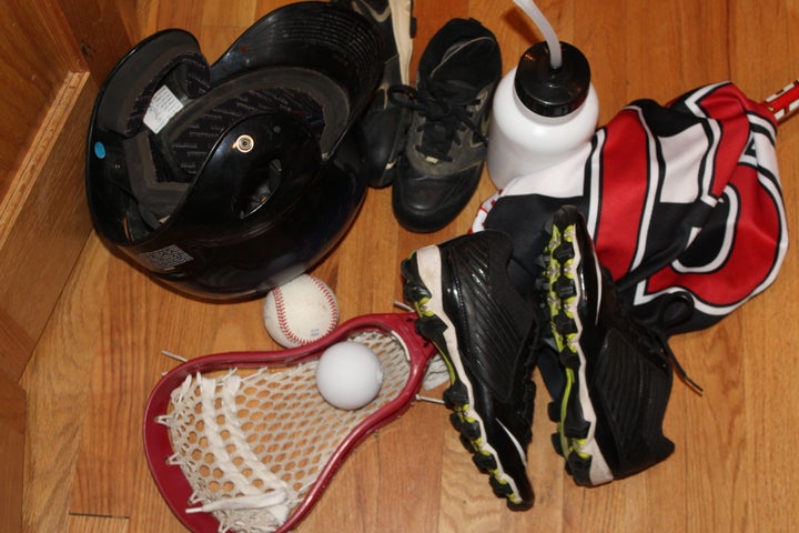 Enjoy the cleats, they won't come home forever. They will go off into the world one day.