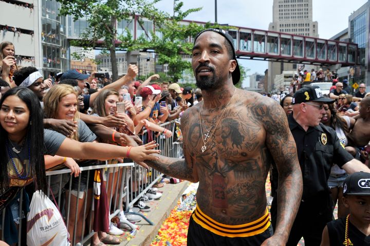 J.R. Smith, your commander in chief has asked you to put on a shirt.