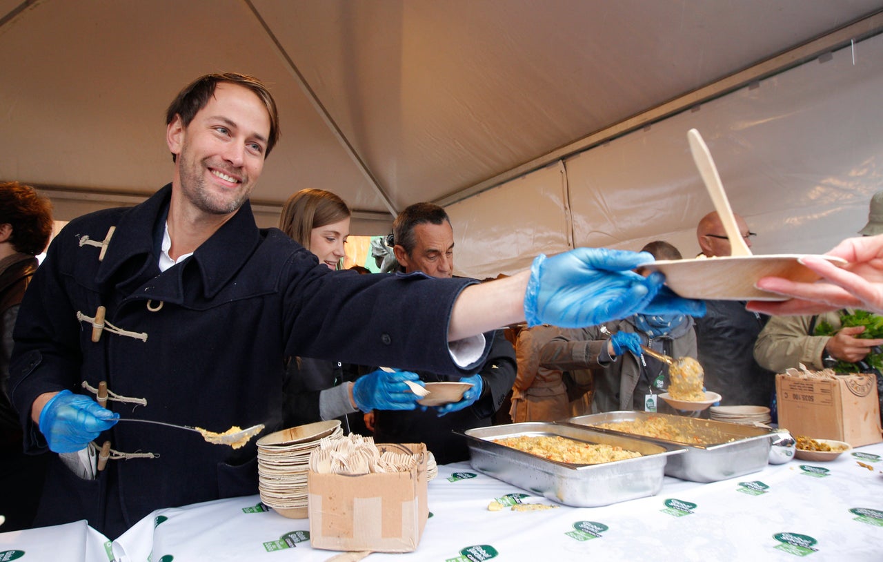 Feedback founder Tristram Stuart has been campaigning against food waste since he was a teenager. He thinks solving the global waste problem will require rethinking the entire food system. 