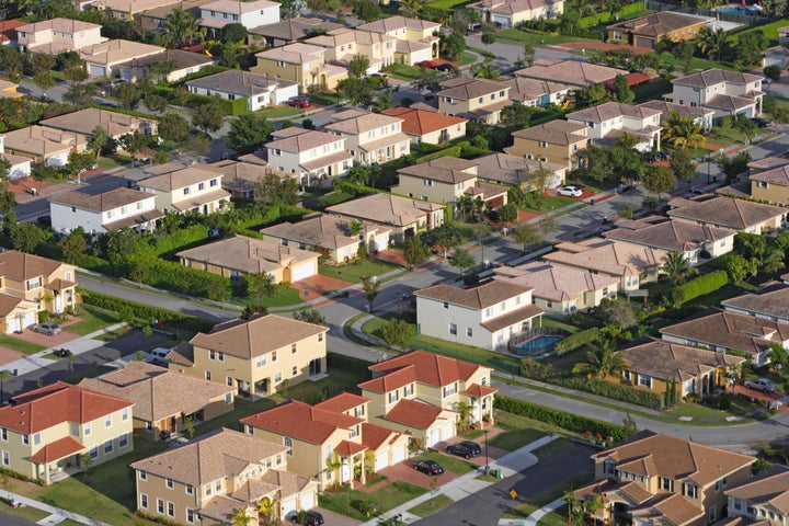 Residential area of Kendall.