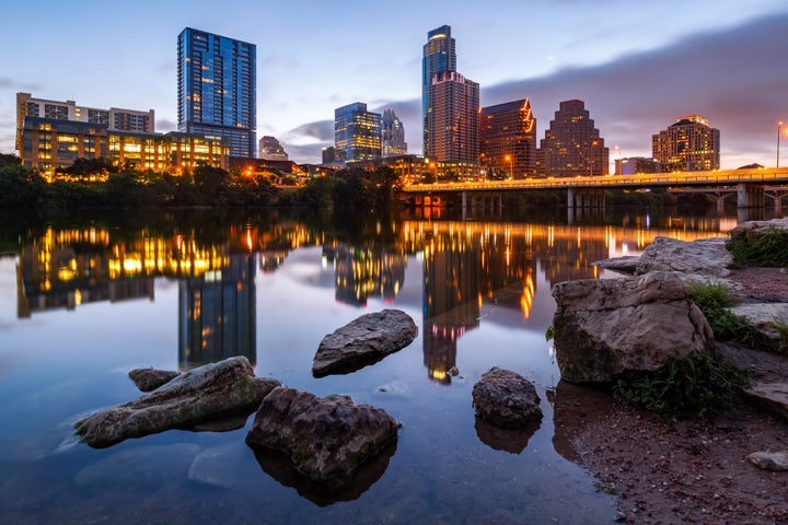 Round Rock is just outside Austin, the capital of Texas.