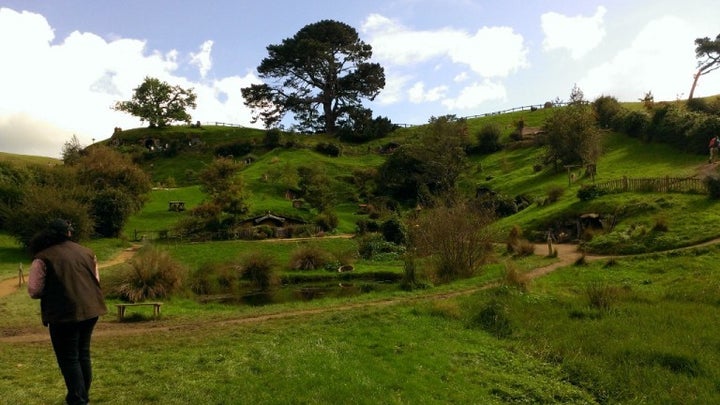 We visited “The Shire” while touring around New Zeland in a camper-van. Bilbo wasn’t home.