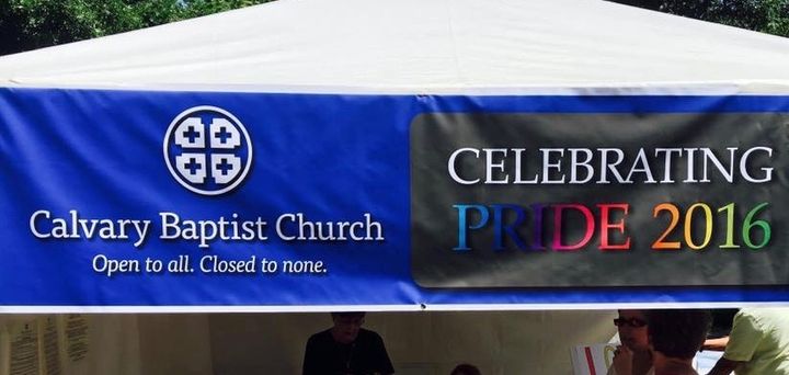 Calvary Baptist Church of Denver's Booth at Denver PrideFest 2016