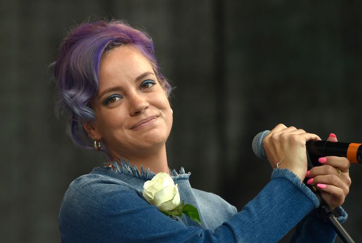 Lily Allen has urged her fans to 'stop Boris Johnson' in the wake of Brexit