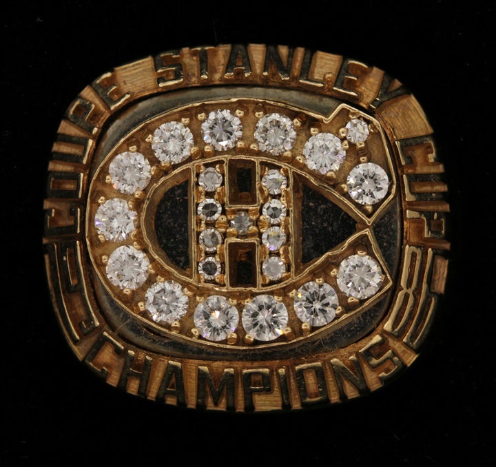 A Stanley Cup Championship ring once belonging to James 'Whitey' Bulger.