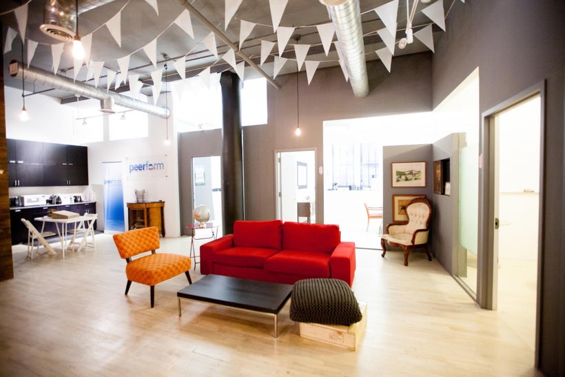 A few choice pieces, light, well-considered social environments + taste = winning workspaces.