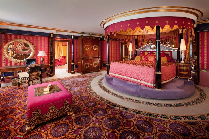 The Master Bedroom in the Royal Suite