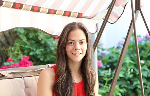 <em>Photo by Nancy A. Ruhling</em><br><strong>Antri is getting married this month.</strong>