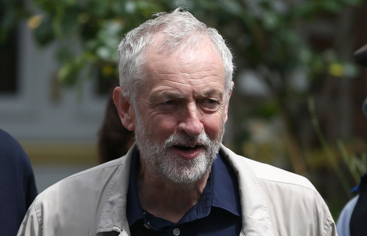 Britain's opposition Labour Party leader Jeremy Corbyn leaves his home in London, Britain June 26, 2016.