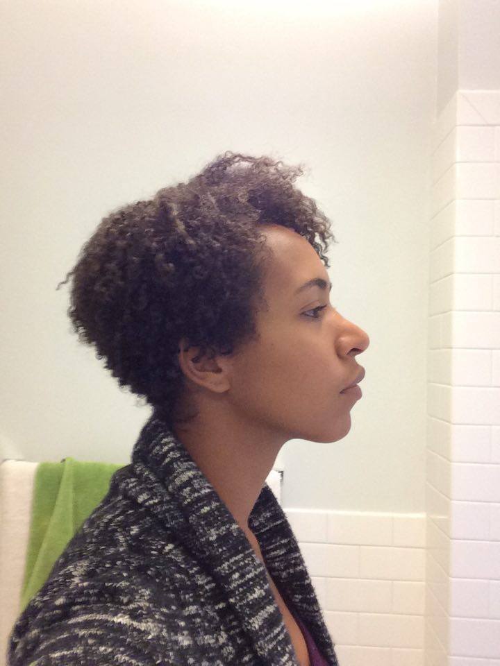 <em>Me, after the big cut.</em>