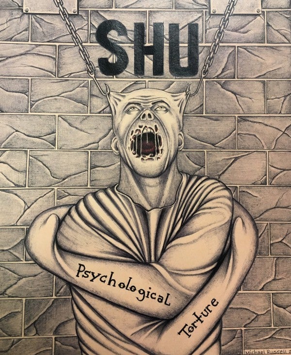 Artwork done by inmate Michael Russell