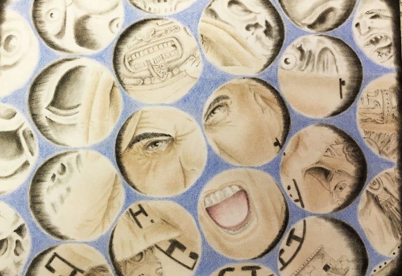 Inmate artwork from Pelican Bay SHU