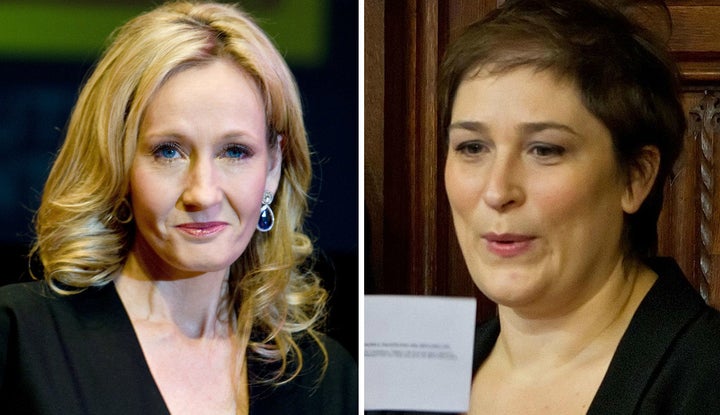 JK Rowling took aim at Sarah Vine for her comment on 'experts' in light of her husband's repeated dismissal of them 