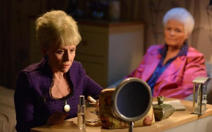 Barbara Windsor in her final scenes as Peggy