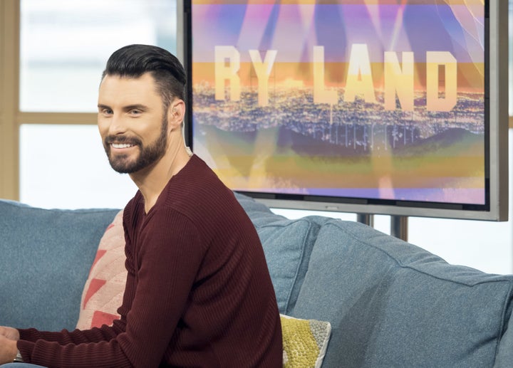 Rylan has his own regular slot on 'This Morning', covering showbiz news