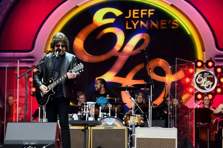 Jeff Lynne's ELO performed in the 'legends' slot at Glastonbury