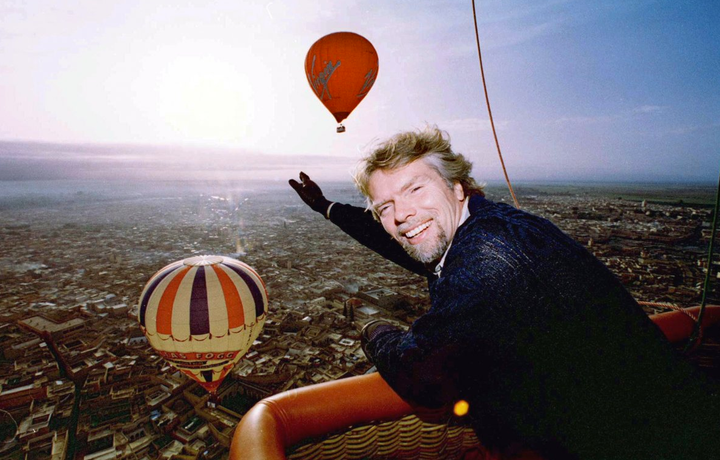 <strong>Richard Branson would tell his 13-year-old self, "Never stop playing outdoors and exploring the world"</strong>
