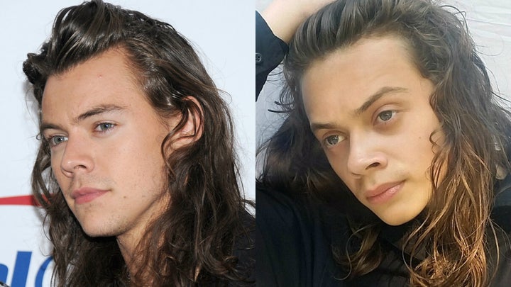 Left: Harry Styles, right: Bailey Davila