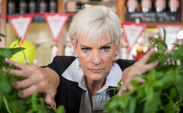 Judy Murray is revelling in her new role of Foliage Officer for Pimm's