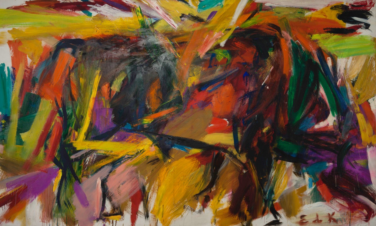 Elaine de Kooning, "Bullfight," 1959