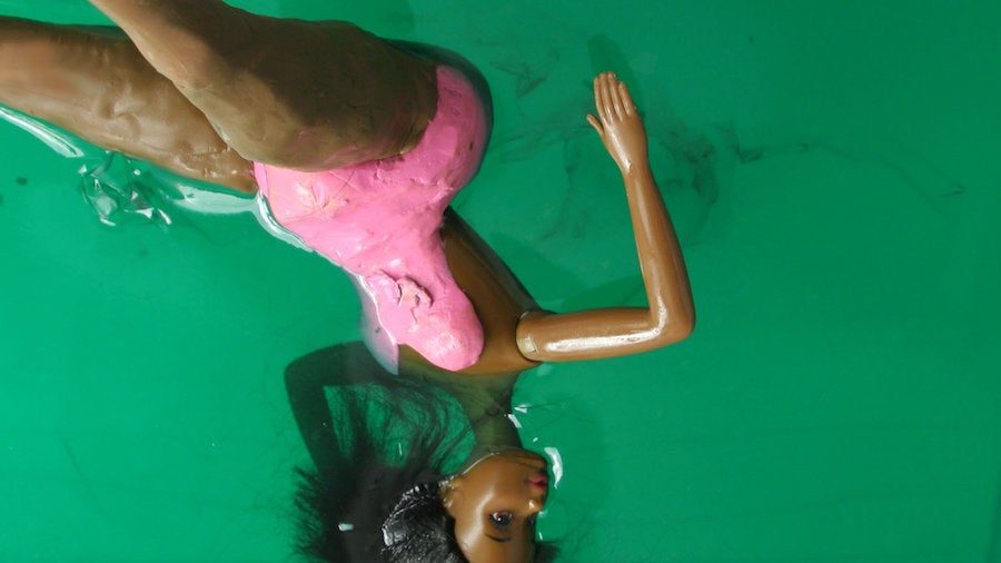 Lauren Kelley, Backside Float 2006, digital c print.