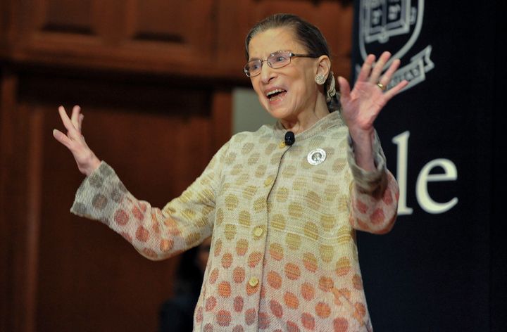 The notorious RBG is a noted fan of language and literature. 
