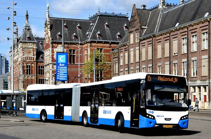 <em>Amsterdam plans for its public transit to be emission-free by 2025.</em>