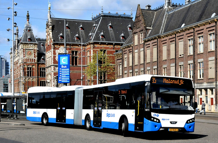 Amsterdam plans for its public transit to be emission-free by 2025.