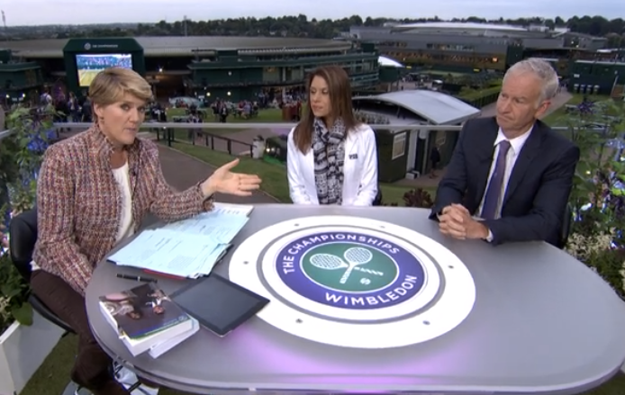 <strong>Things looked a bit better this year, with the set not distracting from the tennis</strong>