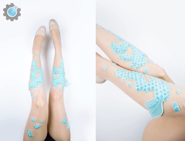 Mermaid tights hotsell