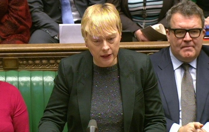 Angela Eagle and Tom Watson