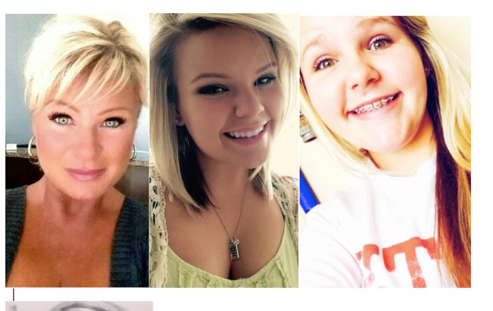 Christy Sheats, left, killed her two daughters, Taylor, 22, and Madison, 17, outside their Texas home on Friday, according to authorities.