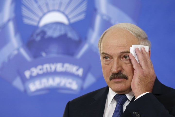 President Alexander Lukashenko has ruled Belarus for 22 years, jailing opponents and activists and keeping state control over the struggling economy.