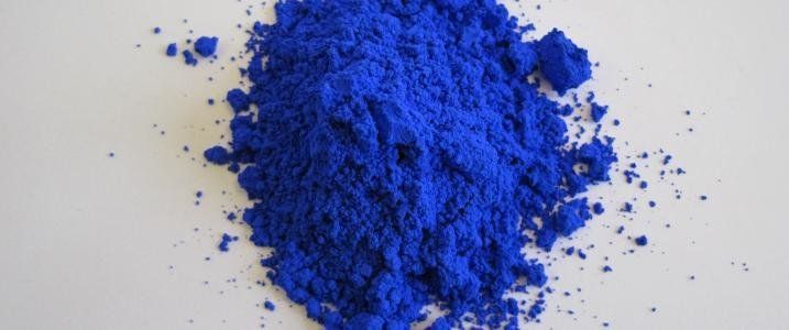 YInMn blue, in all its vibrant glory.