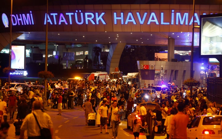 Hundreds of passengers trapped inside the airport during the attack streamed out early Wednesday with harrowing tales of the carnage inside.