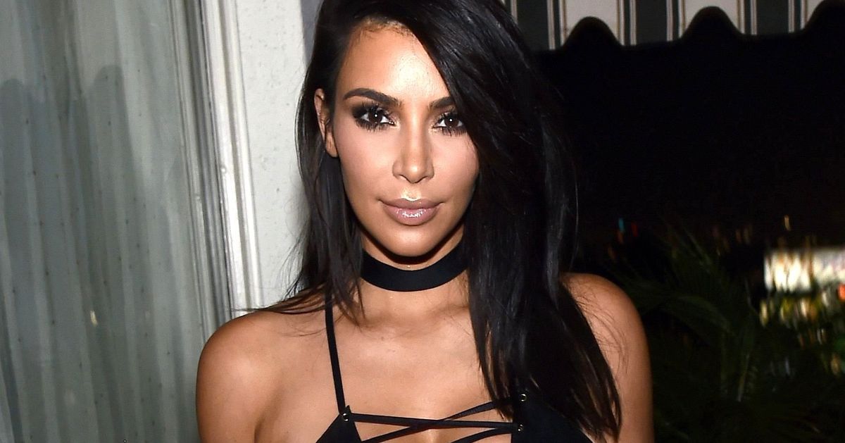 Kim Kardashian's Revealing Dress Is All About Cleavage | HuffPost Life