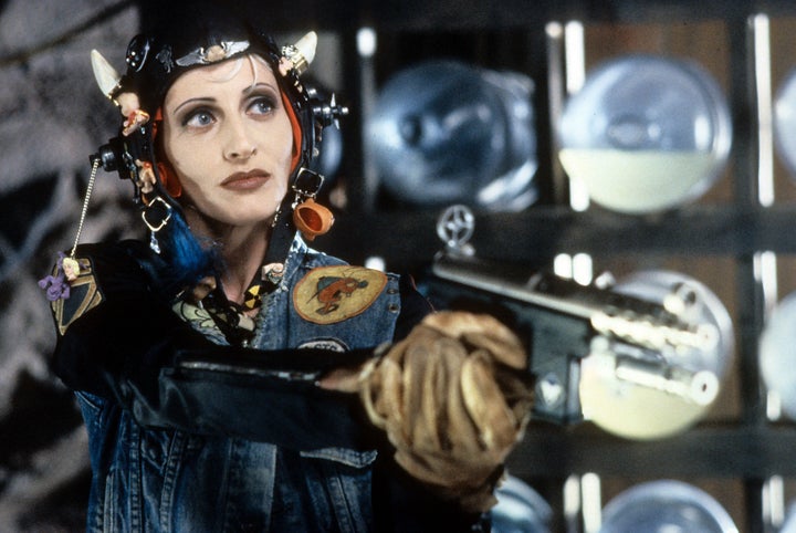 Lori Petty stars in a scene from 1995's "Tank Girl."