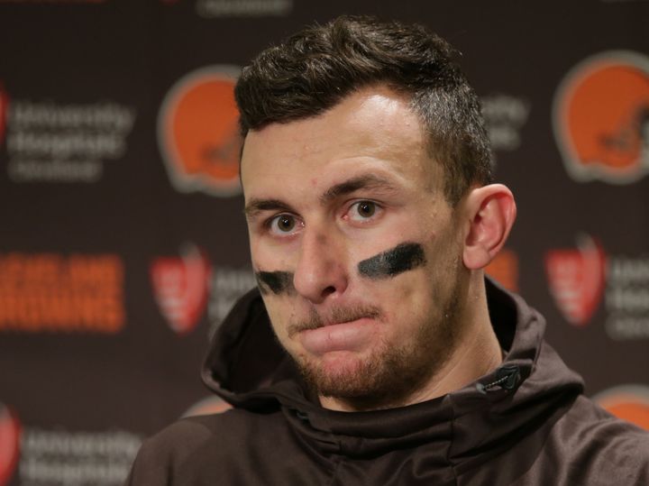 Manziel has a lot of work to do if he wants to play on an NFL field again. 