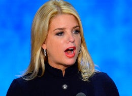 <strong>Florida Attorney General Pam Bondi speaking out against the medical marijuana initiative in 2014</strong>