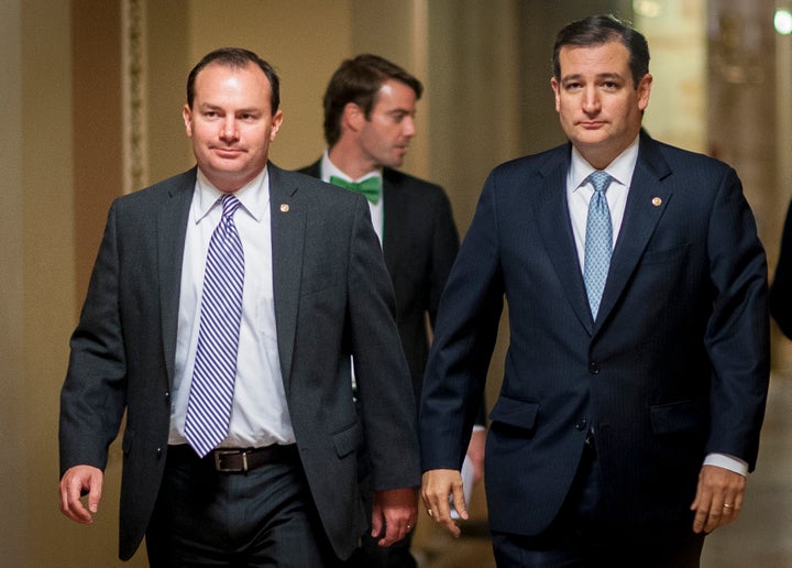 Sen. Mike Lee (R-Utah) thinks his bud Ted Cruz would be a good VP choice.