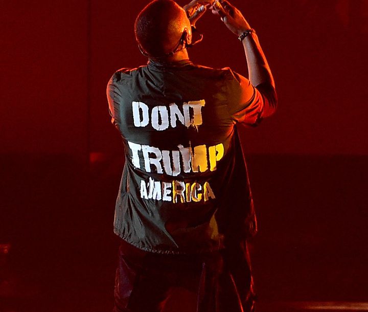 Usher's “Don’t Trump America” shirt is available to the public to buy for one week on Teespring.
