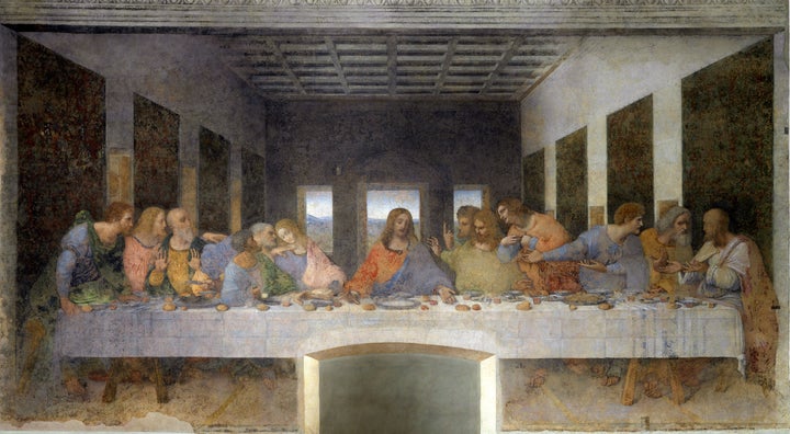 "The Last Supper" mural is located inside Milan's Santa Maria delle Grazie monastery.